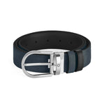 Cintura Reversibile Horseshoe 35 mm in Suede - MB 220978