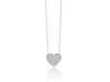 Miluna Collana di diamanti con cuore medio - CLD4919