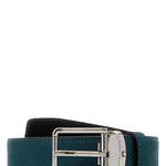Cintura Montblanc, velluto blu e nero, 30 mm, in pelle - MB221005