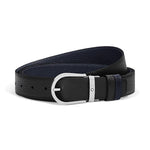 Montblanc Cintura Reversibile Horseshoe 35 mm in Pelle con Grana -MB 223439