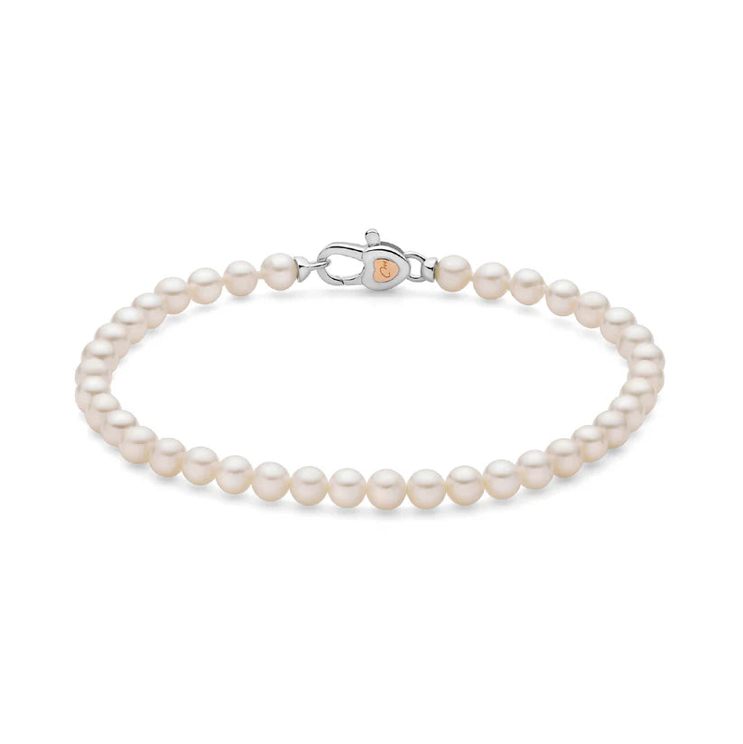 Bracciale Miluna con perle e chiusura in argento 925 - PBR3580