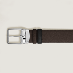 MONTBLANC Cintura reversibile Nero/Marrone - MB 222361