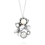 Pendente spring Pendente con perle naturali e zirconia : 12508