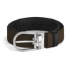 Cintura reversibile Horseshoe da 35 mm in pelle scamosciata - MB222407
