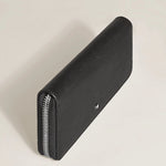 Montblanc Portafoglio 8 Tasche con Cerniera in Pelle Sartorial - MB 222949