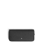 Montblanc Portafoglio 8 Tasche con Cerniera in Pelle Sartorial - MB 222949