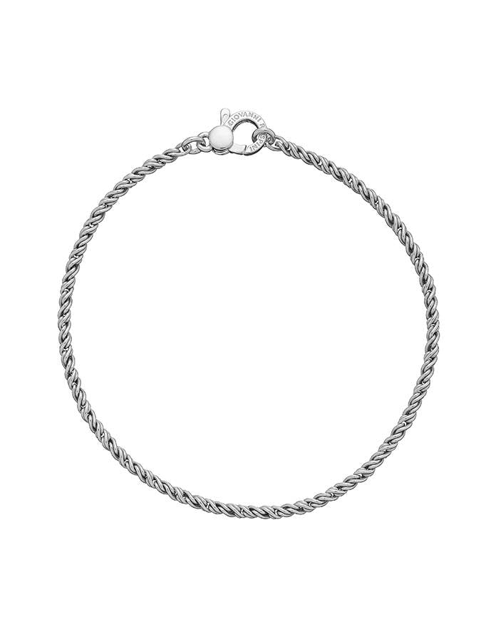 Bracciale Treccina Giovanni Raspini in Argento 19cm - 09319