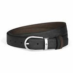 Cintura Reversibile A Ferro di Cavallo in Pelle Sartorial - MB 222139