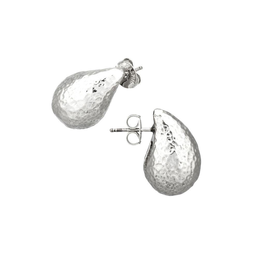 orecchini goccia martellati Orecchini in Argento 925 - 12347