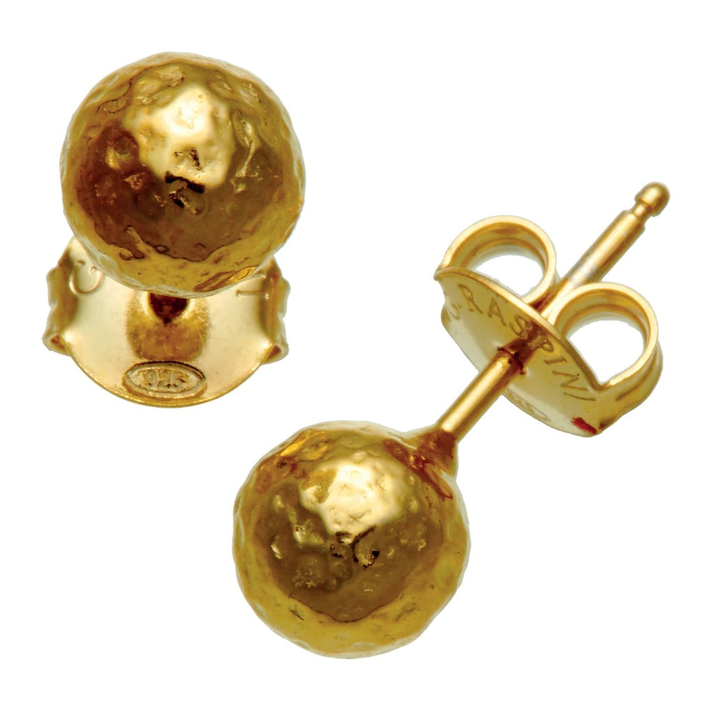 orecchini mini bowl Orecchini in Argento 925 dorato - 10595