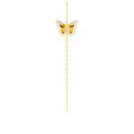 Orecchino Pendol Farfalla Amabile Gold
