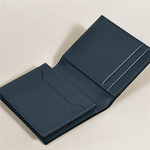 Portacarte di Montblanc Meisterstuck BLU in Pelle- MB220450