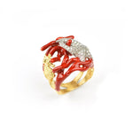 Misis Anello Corallo Stella Marina Collezione Reef Party -  AN02905