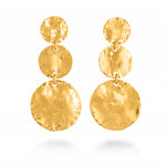 orecchini cascata dakota Orecchini in bronzo dorato : N0012