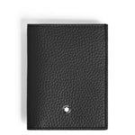 Montblanc Portafoglio Mini 4 Tasche in Pelle con Grana - MB222995