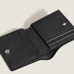 Montblanc Portafoglio Mini 4 Tasche in Pelle con Grana - MB222995