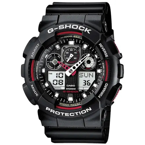 Orologio G-Shock Gs Basic Nero digitale uomo GA-100-1A4ER