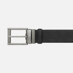Cintura Montblanc in pelle nera 35 mm Extreme 3.0 fibbia rettangolare MB 130586